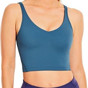 CRZ longline sports bra